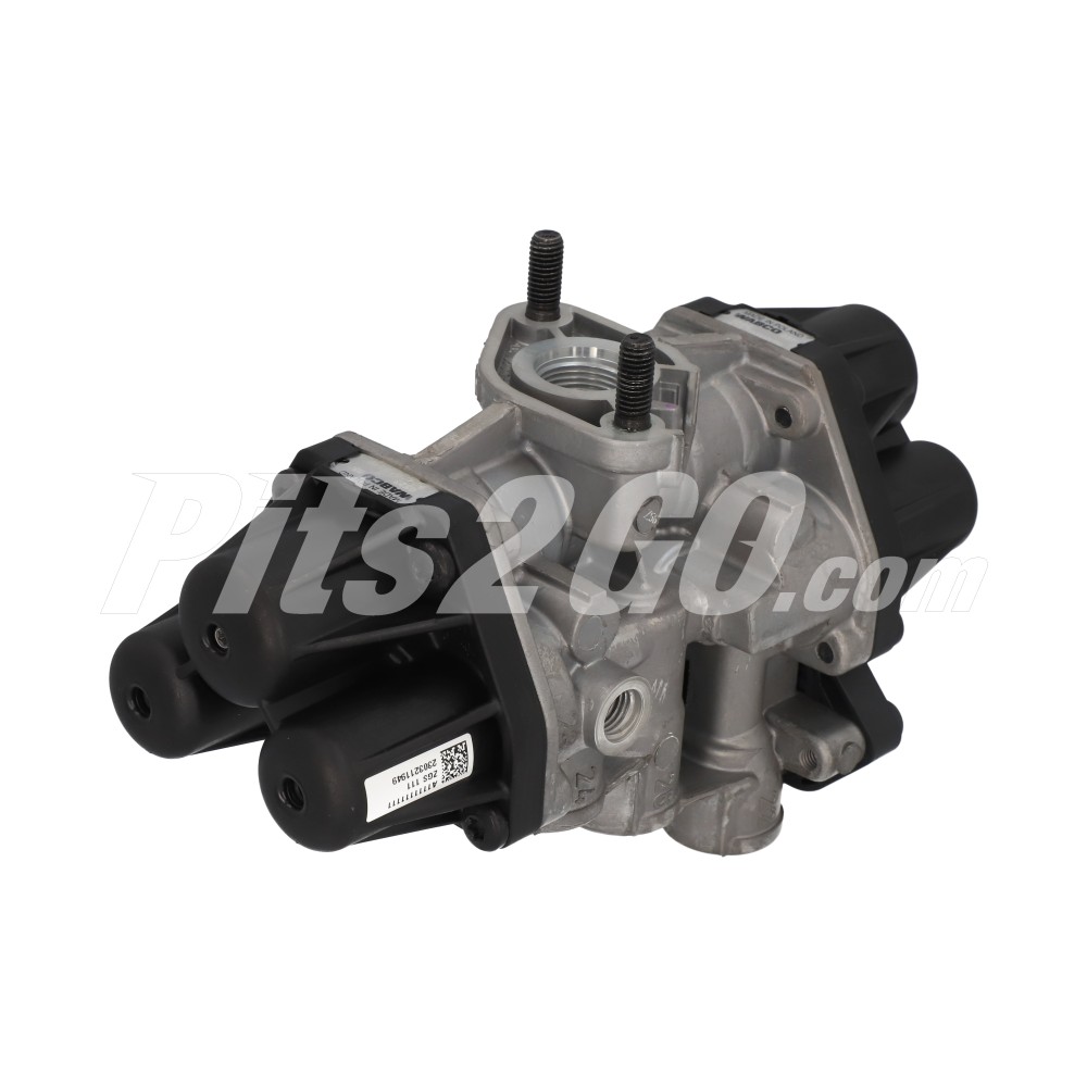 Válvula 4 circuitos para Tractocamión, Marca Wabco, compatible con Columbia image number 2