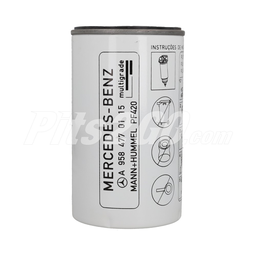 Filtro combustible para Buses, Marca Mercedes-Benz, compatible con XBC image number 2