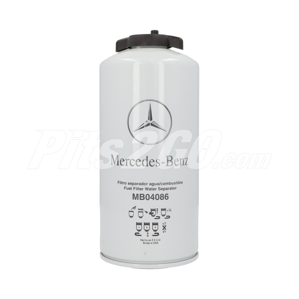 Filtro separador de agua para Vanes, Marca Mercedes-Benz, compatible con Genérico image number 1