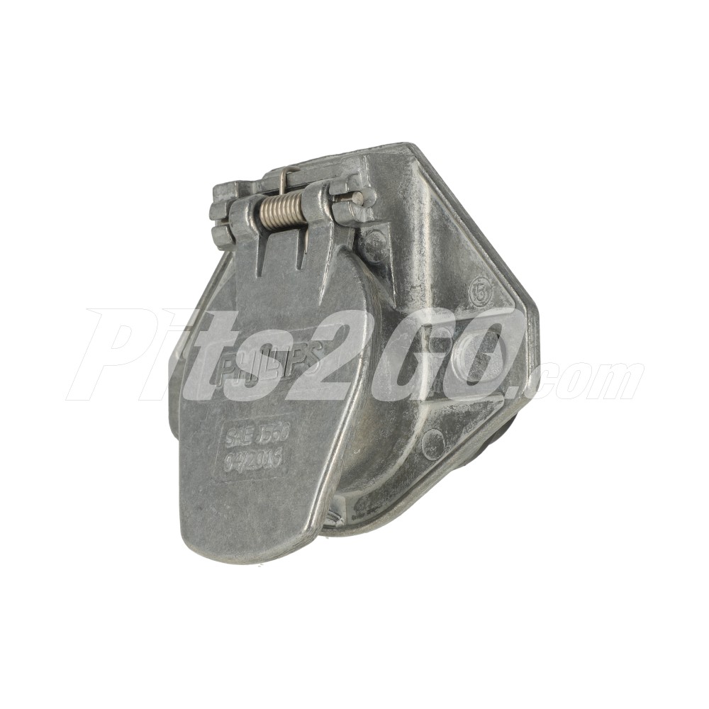 Conector hembra 7 vías para Tractocamión, Marca Freightliner, compatible con FLD112, FLD120 image number 3