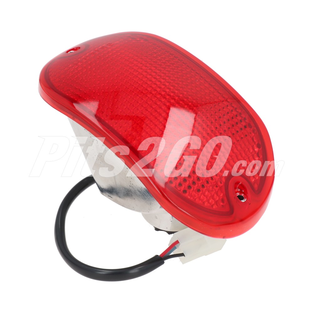 Plafón rojo trasero Boxer para Buses, Marca Marcopolo, compatible con MBO, Boxer image number 1