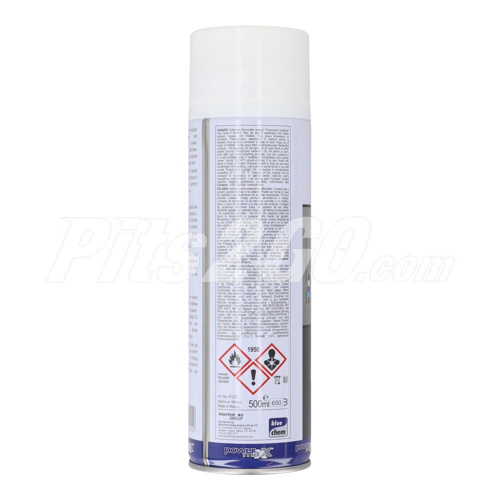 Spray limpiador de partes para Vanes, Marca Blue Chem, compatible con Sprinter image number 3