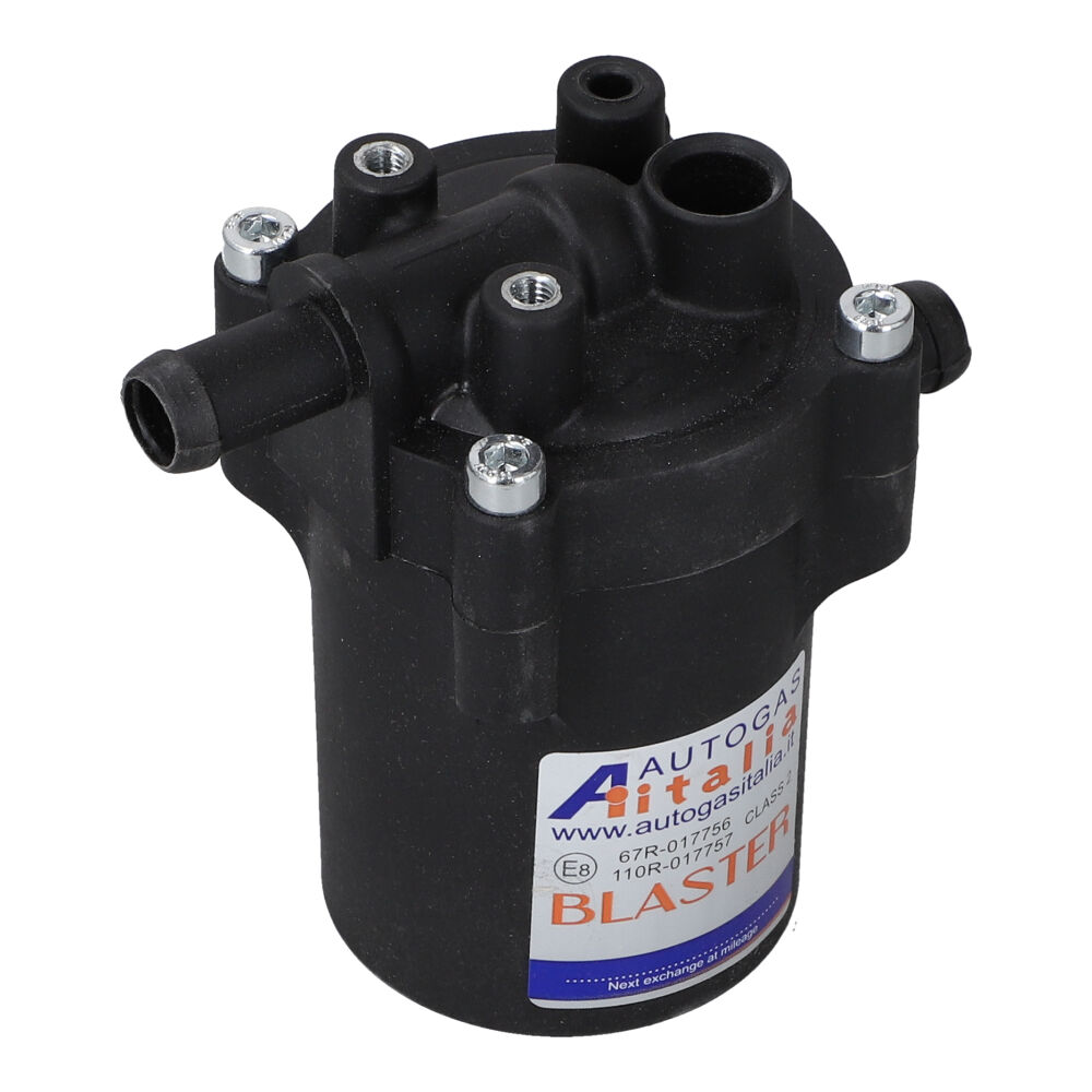 Carcaza filtro de baja presión para Tractocamión, Marca Autogas Italia, compatible con Cascadia