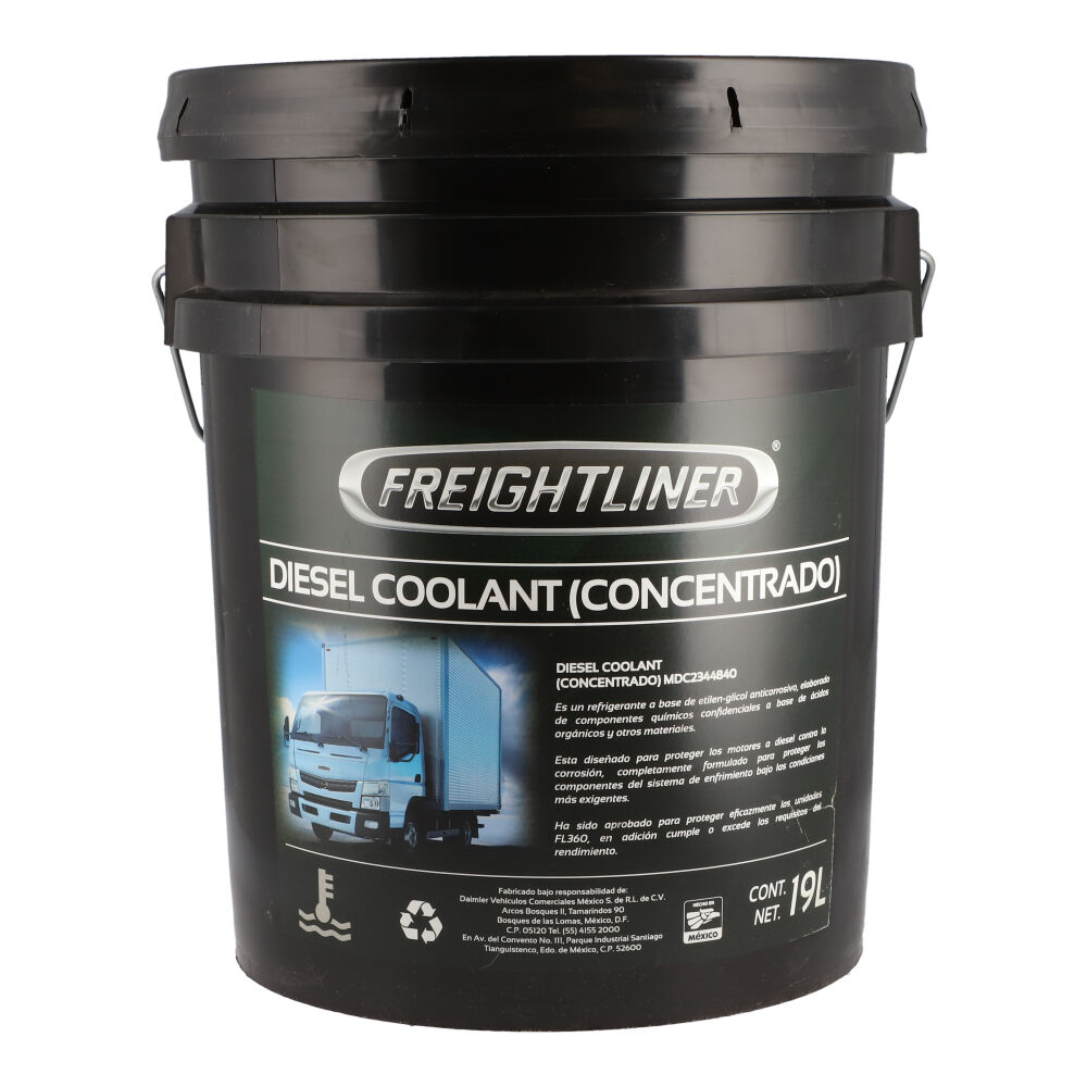 Anticongelante cubeta 19 litros para Camión, Marca Freightliner, compatible con FL360