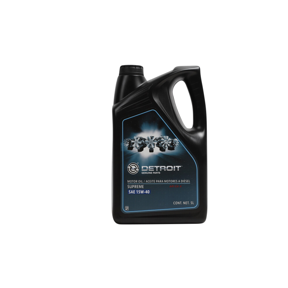 Aceite para motores a diésel SUPREME SAE 15W-40 API CK-4, garrafa 5 litros