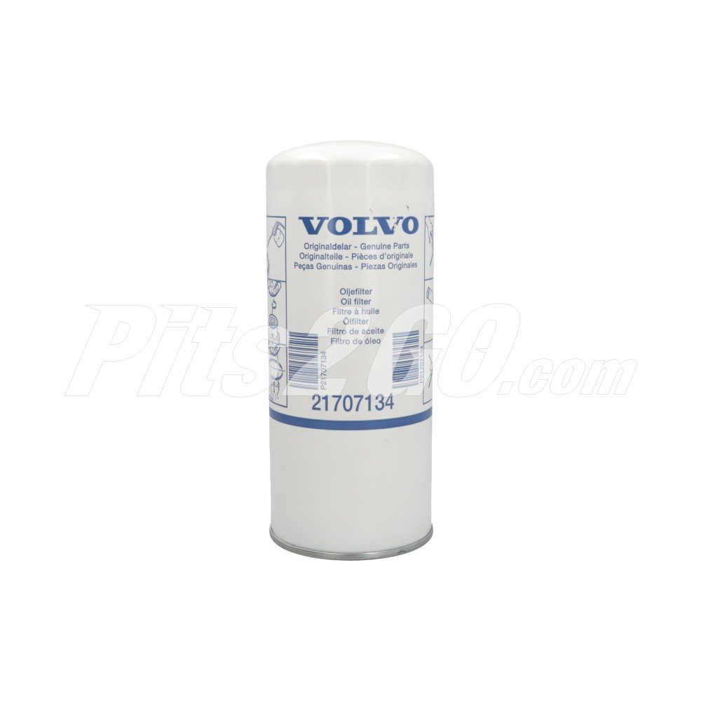 Filtro aceite para Tractocamión, Marca Volvo, compatible con D12 image number 1