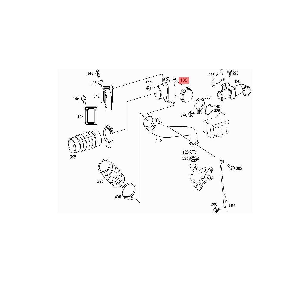 Tubería para Camión, Marca Mercedes-Benz, compatible con OM 904 Y OM 906 image number 0